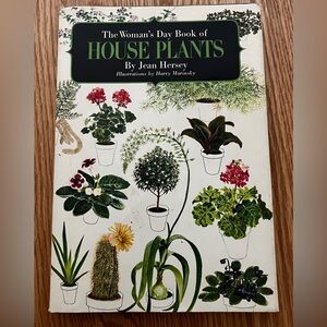 The Woman's Day Book of House Plants Book 
Jean Hersey  Vintage 1965  Hardback